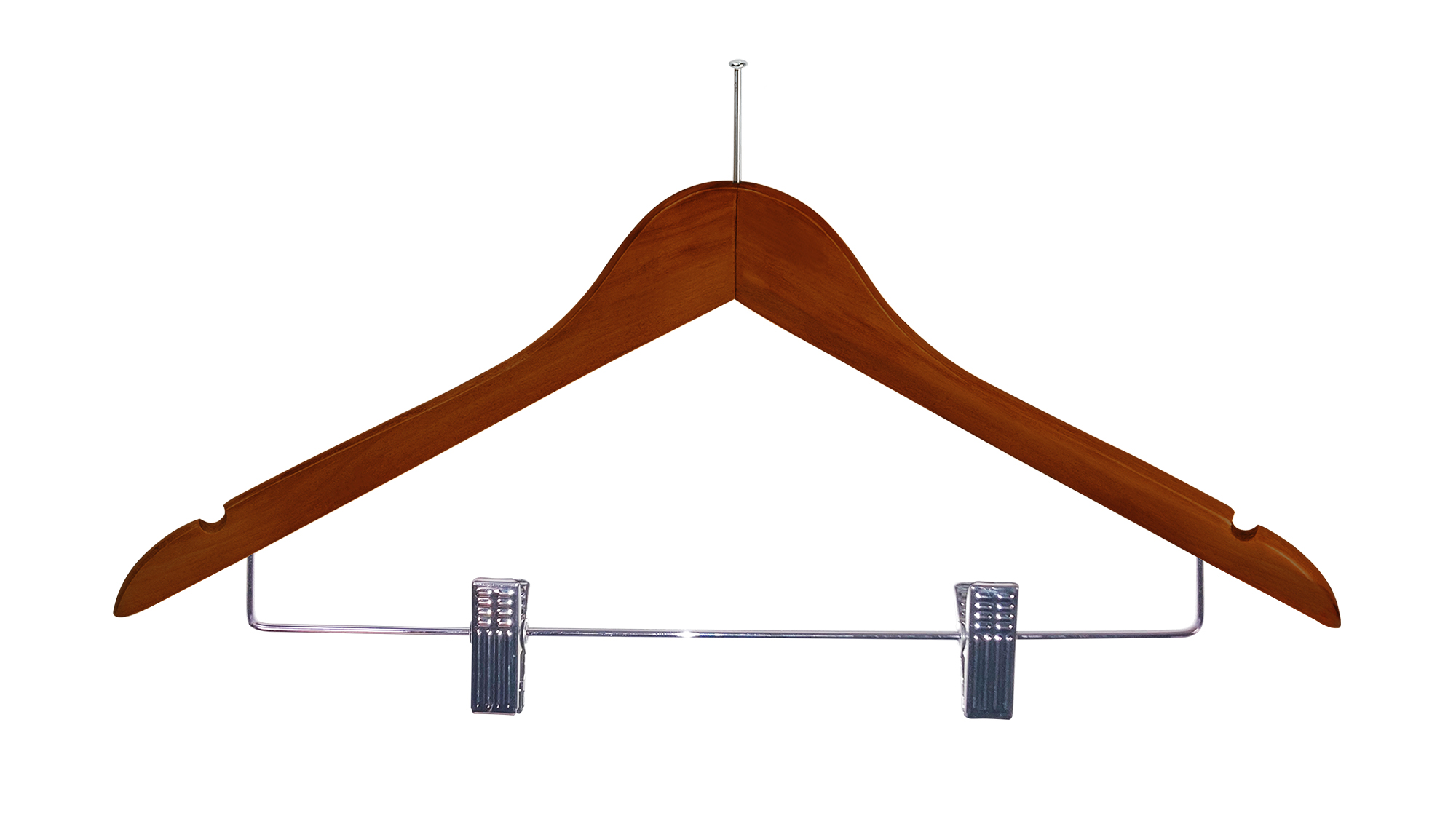 Dark wood coat hangers sale